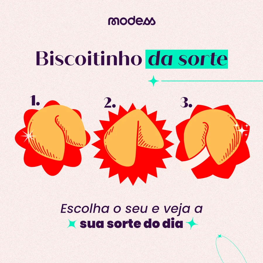 Post: biscoitinho da sorte, escolha o seu e veja a sua sorte do dia